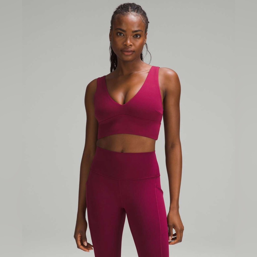 Lululemon Align V-neck Bra in Deep Luxe
C/D Cup